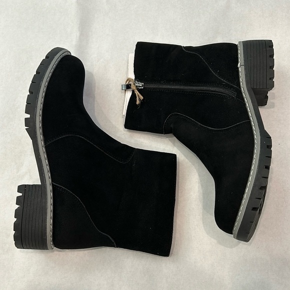 SEVEN7 FOOTWEAR Bestie Ankle Boot black onyx women’s size 9 new w tags - Picture 2 of 9